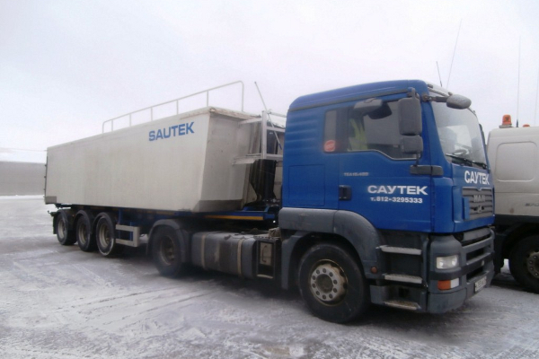 Tip-truck 33 m³ Composite material